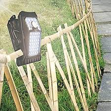 outside solar powered security lights
