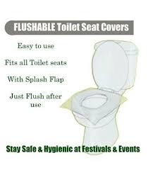 Camping Toilet Seat Covers Pk10