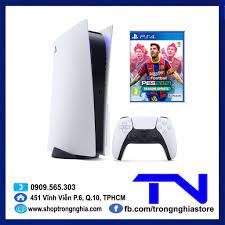 Máy PS5 Sony PlayStation 5 Standard Edition CHÍNH HÃNG Sony Việt Nam + Đĩa  game PES 2021 (PS4)