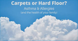 carpet or hard floor asthma allergies