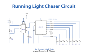 running light chaser circuit