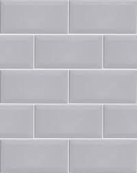 metro light grey wall tile bathroom