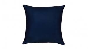 Outdoor Navy Cushion Piped Domayne