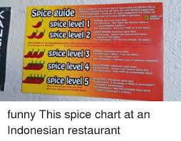 Spice Guide A Spice Level 1 Splice Level 23 Spice Evel 3