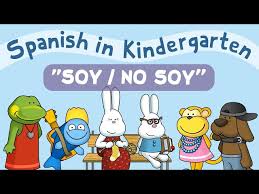 kindergarten spanish cl soy no