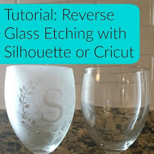 Tutorial Reverse Glass Etching With