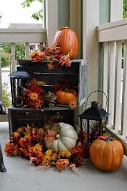 inexpensive fall porch decorating ideas