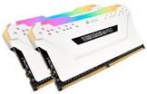 Vengeance RGB PRO 16GB (2x8GB) DDR4 3200MHz C16 LED Desktop Memory, White Corsair