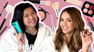 jessica alba shares her beauty routine