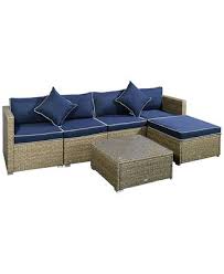 Outsunny 6 Pieces Patio Furniture Sets