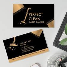 carpet cleaning business cards koalacards