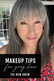 2 must know makeup tips for gray hair