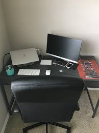 My minimalist home office desk setup : r/desksetup gambar png