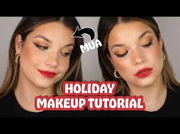 step by step holiday makeup tutorial