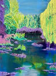Monet Garden By Tharwet Kamoun 2023