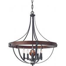 Wrought Iron Ceiling Light
