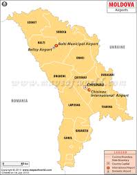 Moldova has a good farmland but it does not have any major mineral deposit. Airports In Moldova Moldova Airports Map