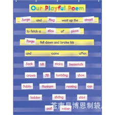 Pocket Charts 10 Layer Amazon Childrens Teaching Alphabet Pinyin Cards Bags