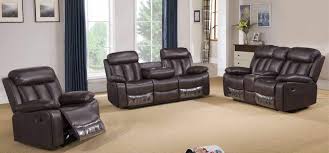 somerton recliner leathaire sofa set 3