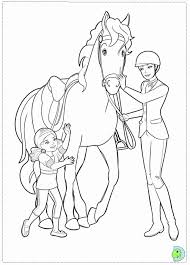 Just print it and you can start to color! Barbie Horse Coloring Pages Coloring Home
