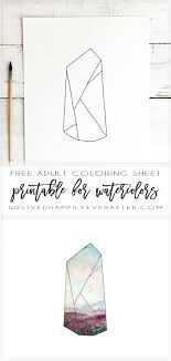 I should probably have transmuted some of the bed sheets into a simple dress or whatever the greeks wore was called. Freebie Gem Crystal Coloring Page For Grown Ups Free Printable Project Worksheet We Lived Happily Ever After