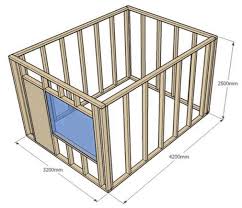 timber frame construction of a single