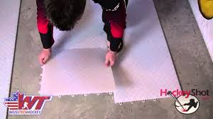hockeyshot flooring tiles how to take
