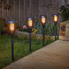 Urbane Flaming Solar Stake Light 4