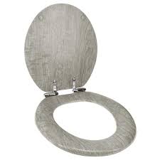 Closed Front Toilet Seat In Gray 11717