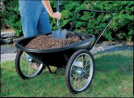 Polytough Garden Cart Pneumatic Wheels
