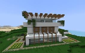 Minecraft Modern House Hd Wallpapers