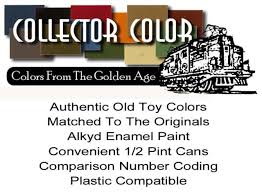 Collector Color Paint For Lionel Toy Train Restoration 1 2 Pint Can