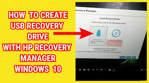 recovery usb flash drive windows 10