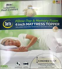 At this time, these models are not available for. Serta 4 Pillow Top And Memory Foam Online