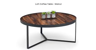 Loft Coffee Table Walnut The Place