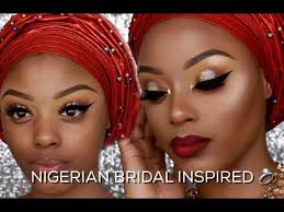 nigerian traditional bridal makeup