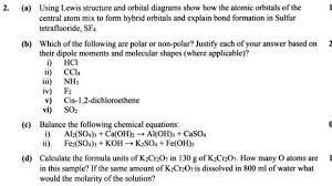 Lewis Structure And Orbital Diagrams