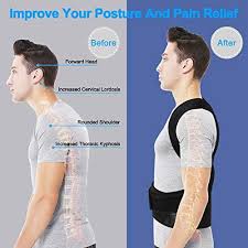 There are those who may not even be aware that they need to wear one at all. Back Brace Posture Corrector For Men And Women Adjustable Upper Low Ninelife Europe
