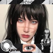 b spiral 1 pair cosplay lense contact