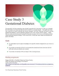 Gestational diabetes nutrition case study   Writing And Editing         gestational diabetes or pre eclampsia are presented in Table   