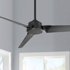 Outdoor ceiling fans should keep your outdoor space cool and breezy. 52 Modern Forms Roboto Matte Black Wet Rated Ceiling Fan 75k48 Lamps Plus