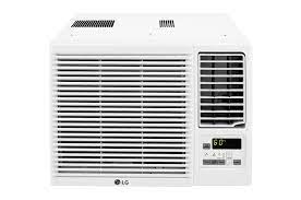 Lg 7500 btu 115v window air conditioner with 3850 btu electric heater and remote control model: Lg Lw8016hr 7 500 Btu Window Air Conditioner Lg Usa