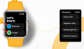 cardio activity on the apple watch app