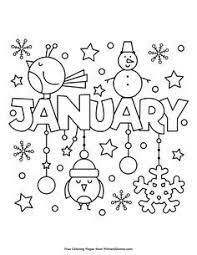 Plus, it's an easy way to celebrate each season or special holidays. January Coloring Page Free Printable Ebook Coloring Pages New Year Coloring Pages Printable Coloring Pages