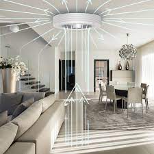 ceiling fan bladeless white exhale fans