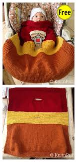 Easy Car Seat Blanket Free Knitting Pattern