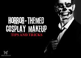 horror themed cosplay makeup tips