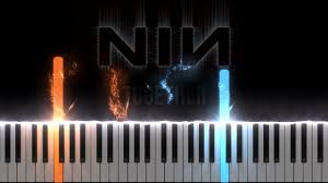 nine inch nails together cover piano