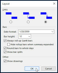 summary gantt bars in microsoft project