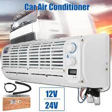 It uses two fans to pull the colder air from inside the tank out into the ambient air. 12v 24v Car Air Conditioner Air Cooling Fan Multifunction Wall Mounted Air Conditioning Dehumidifier Evaporator For Car Truck Air Conditioning Installation Aliexpress